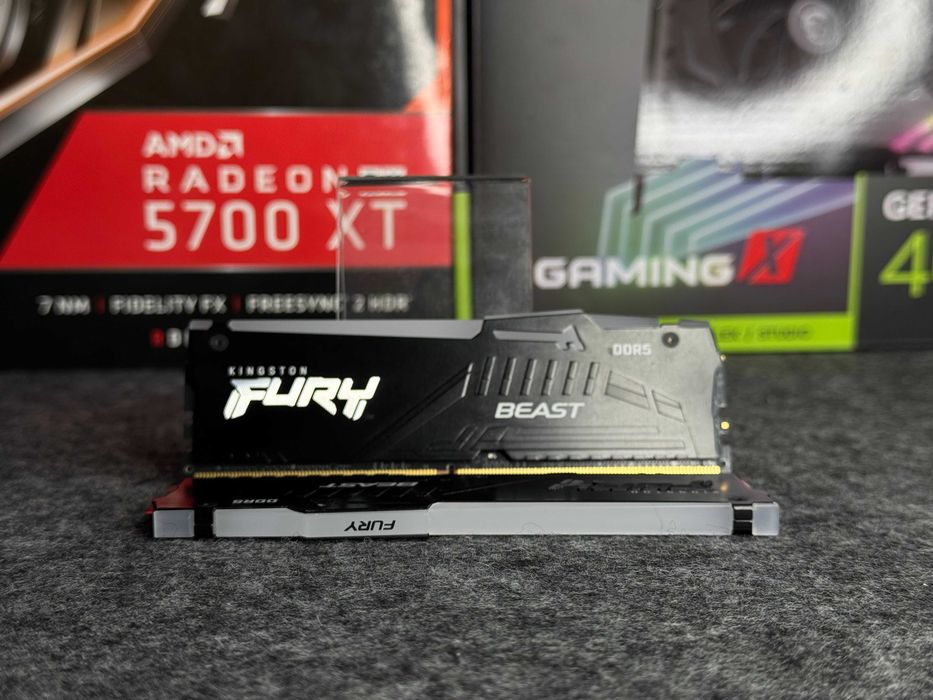 Оперативна пам'ять Kingston Fury Beast RGB DDR5 16GB (2x8) | МАГАЗИН | Гарантія 90 днів