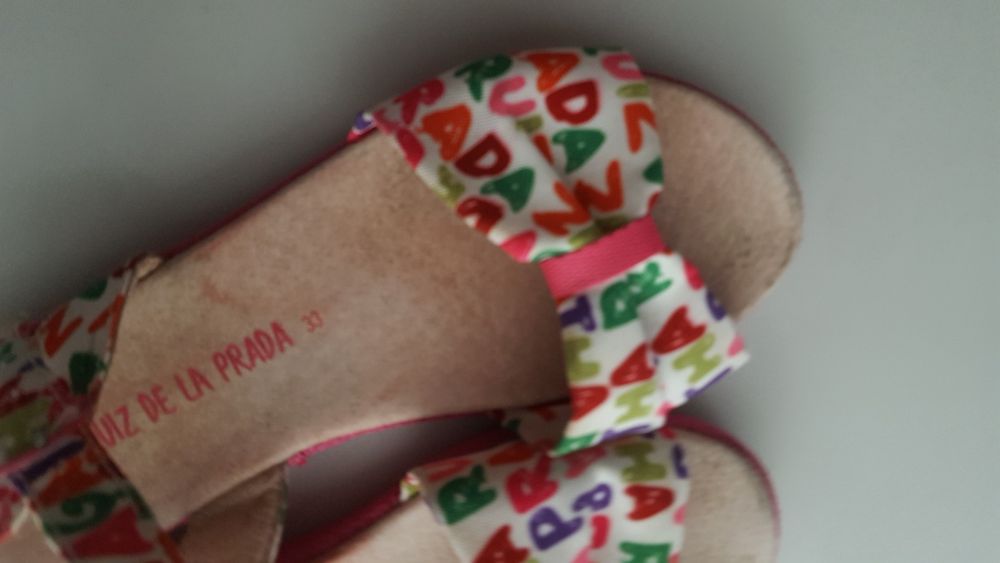 Детские  босоножки  PRADA -33 разм.
