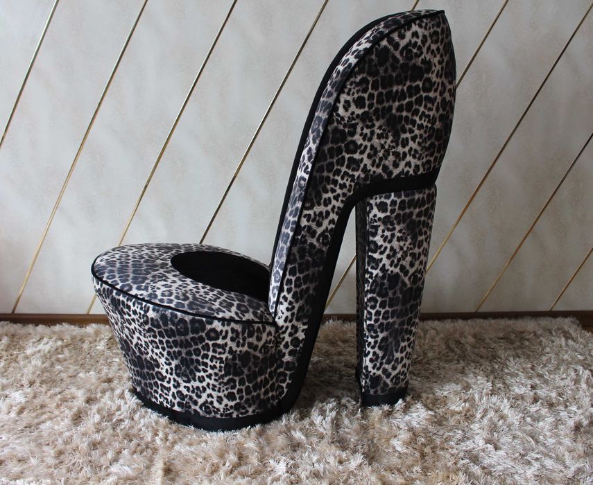 Piękny nowy fotel damska szpilka