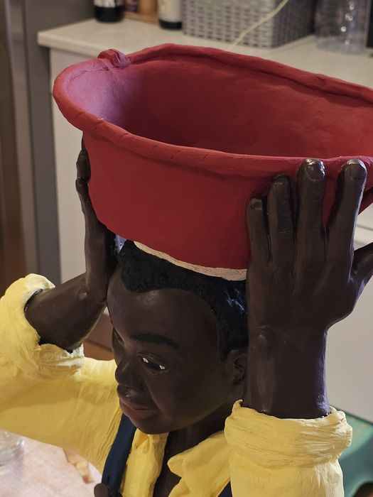 Escultura decorativa de interior ou jardim