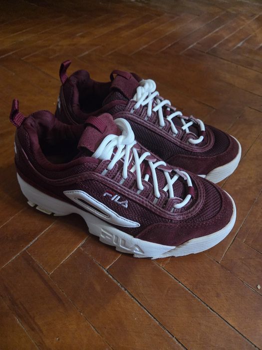 Fila Disruptor Mesh Low wmn кросівки бордові