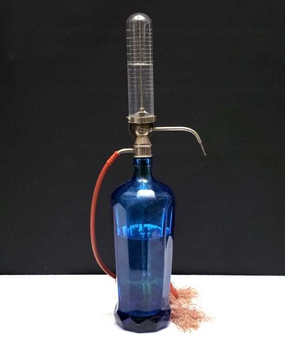 UNIKAT Szklany dozownik do wody kolońskiej lata 30-te Kölnisch Wasser