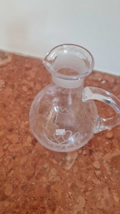 SZKLANY dzbanuszek kuchenny czasy PRL NA OCET