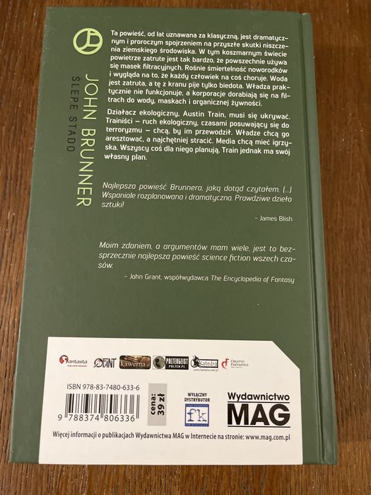 Ślepe stado - John Brunner (Artefakty)