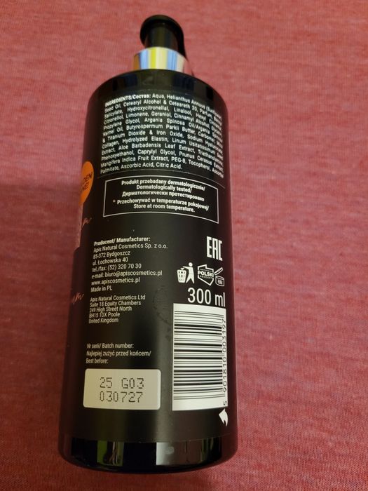 Apis Black Dream balsam do ciała nawilżający