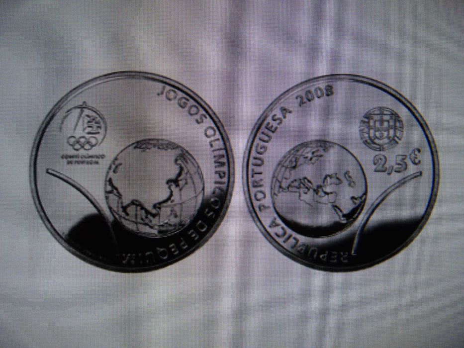 Moedas Comemorativas Património Cultural Desporto Fado Macau Unicef