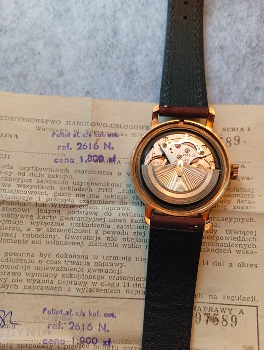 *84*Nowy Poljot automat 1982r