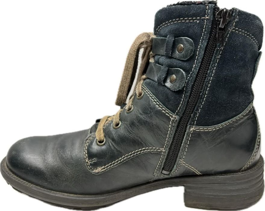 Botki skórzane ocieplane josef seibel Rozmiar 38