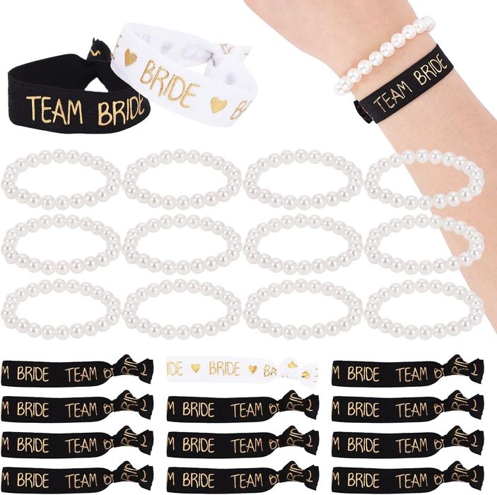 Casamento / despedida de solteira / noivado pulseiras equipa e noiva