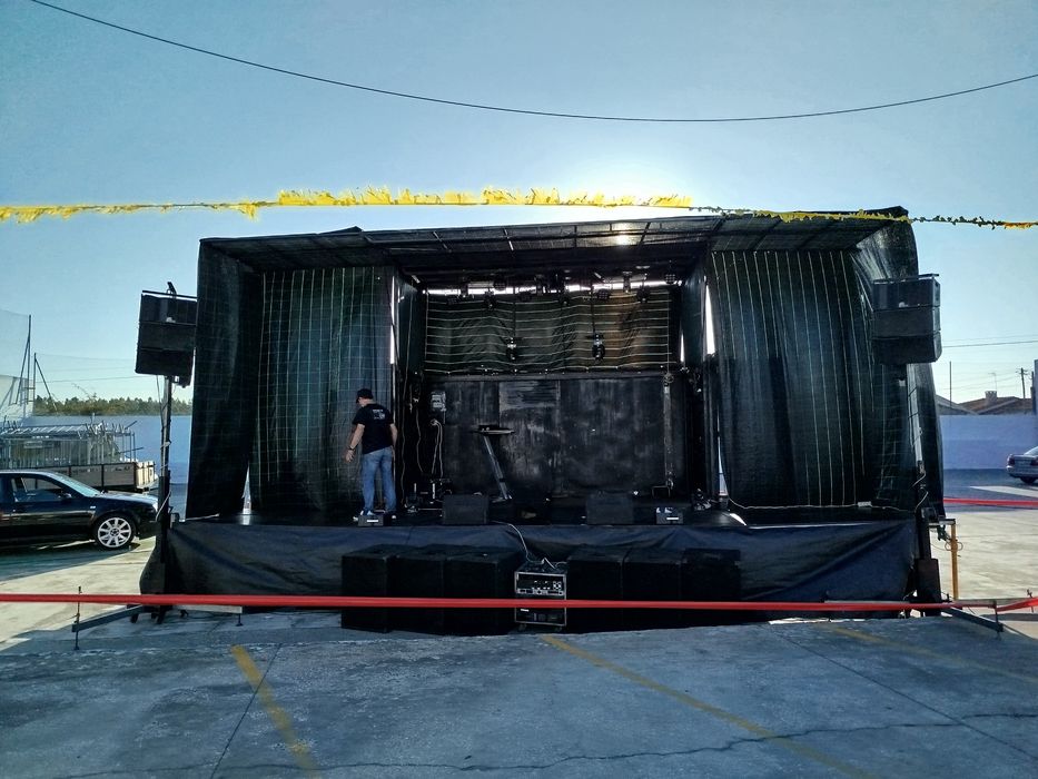 Palco móvel Ligeiro
