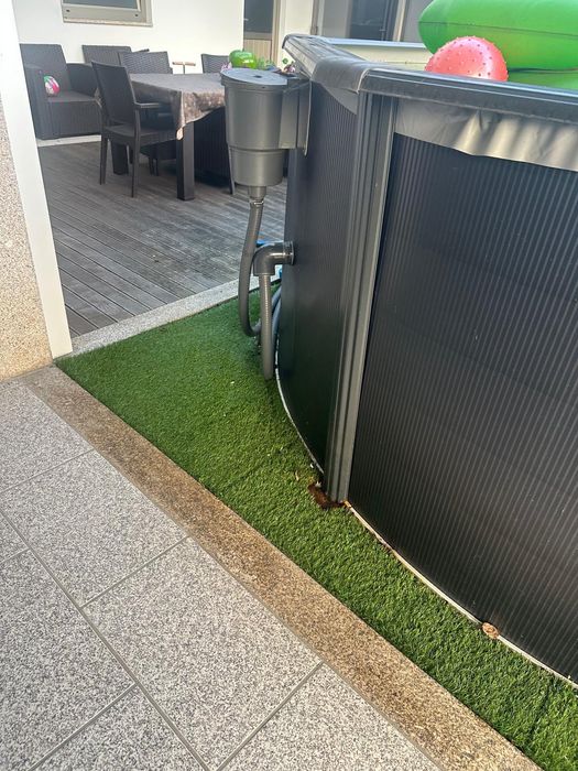 Piscina com bomba calor