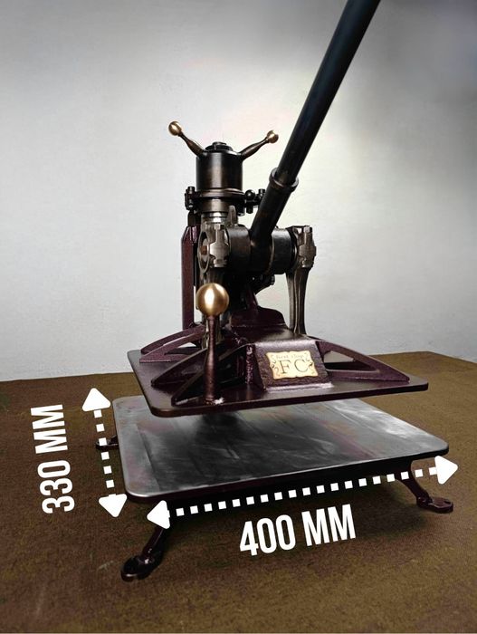 Поворотный вырубной пресс для кожи (First Chip Tools)