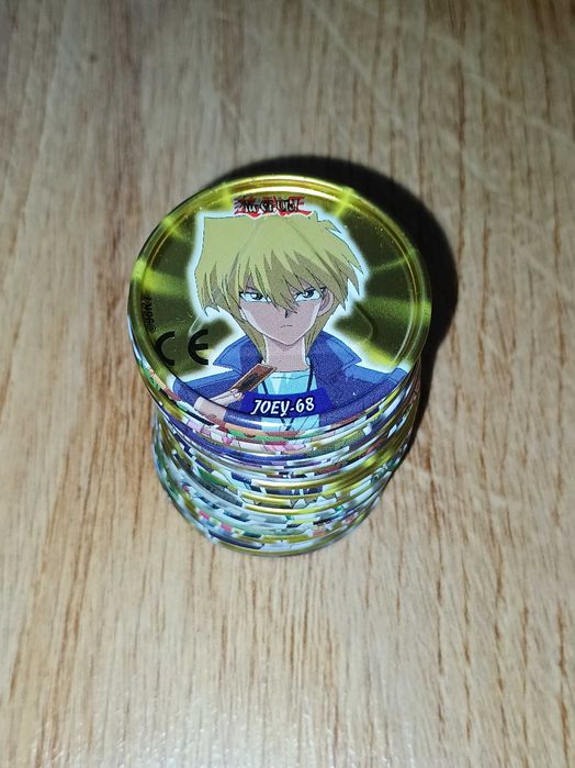 YuGiOh metal Tazo Duel cała seria 30/30 komplet full