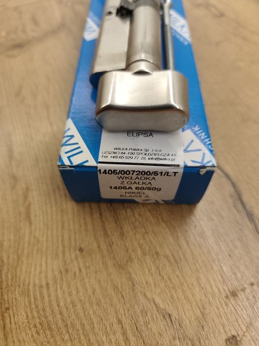 Wkładka z gałką  do zamka -wilka