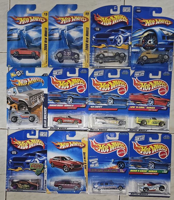 Lote hotwheels antigos