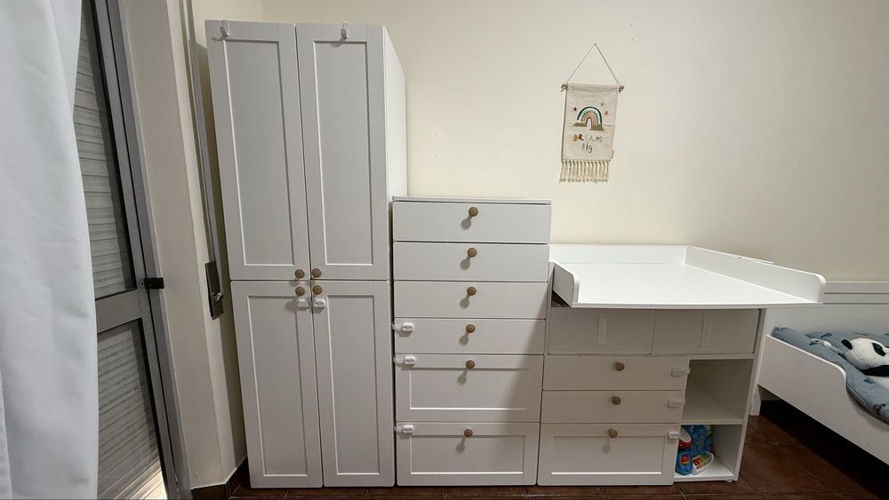 Trocador branco IKEA