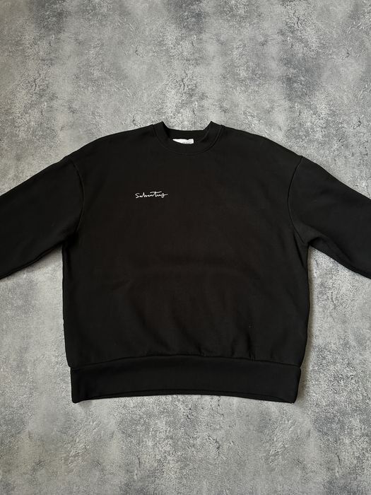 Чоловічий оверсайз світшот  zara x sahventunz
