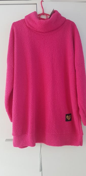 Bluza baranek kolor fuksja