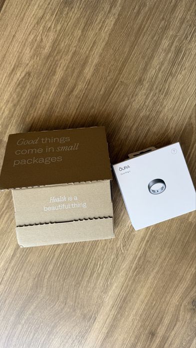 Oura Ring 4 Stealth - Tamanho 7