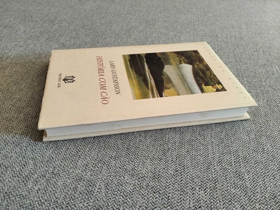 Livro "História com cão" de Lars Gustafsson