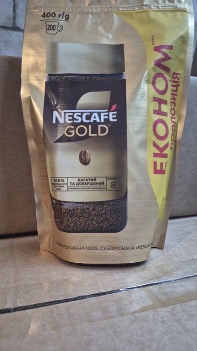 Кава сублімована NESCAFE GOLD 400