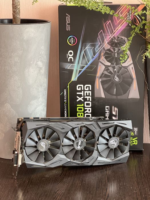 asus rog strix gtx 1080 ti - купити комплектуючі для ПК - Ціна на