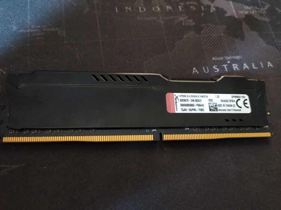Оперативная память HyperX Kingston Fury DDR4-2400 8192MB