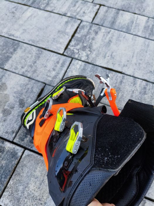 Buty na crossa/enduro Acerbis X-Rock czarno-pomarańczowe