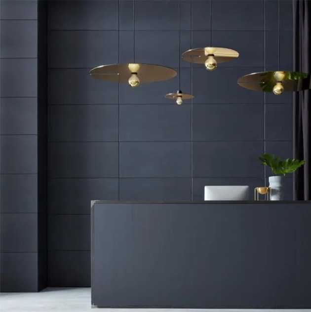 Lampa wisząca wever ducre mirro 2.0 złoto