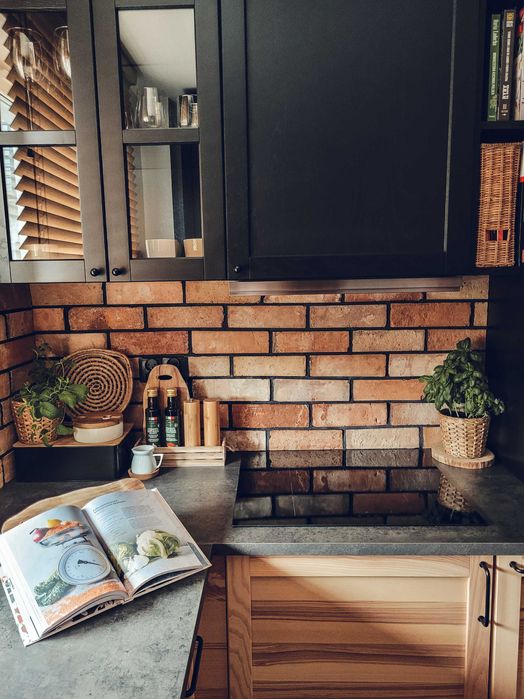 Płytki ze starej rozbiórkowej cegły, płytki ceglane, stara cegła,loft