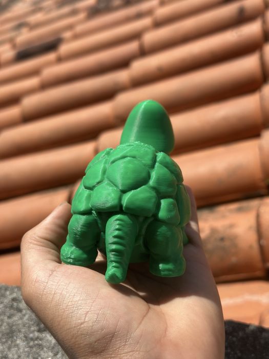 Tartaruga "Atrevida" - Impressão 3D - Presente Divertido / Gag Gift