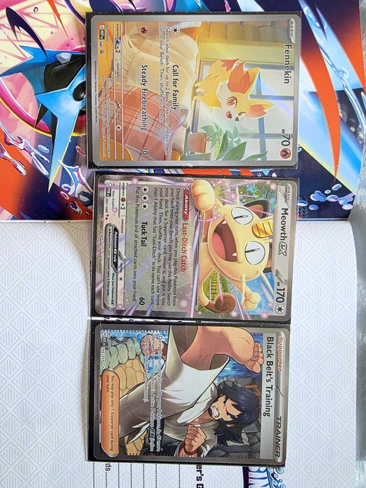 Cartas pokemon em excelente estado