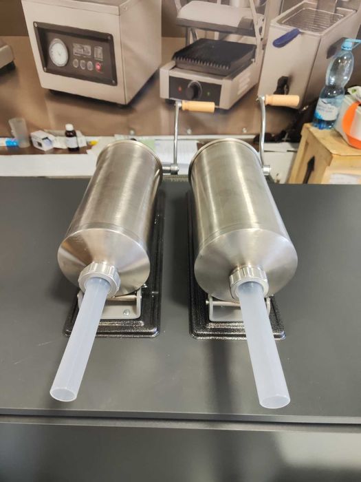 Шприц ковбасний ручний, шприц колбасный ручной механический