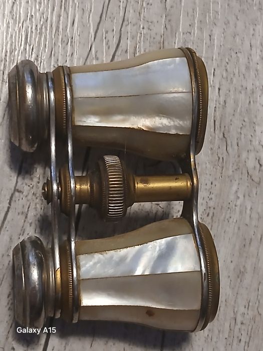 Lornetka  lata -20te masa perłowa #antyk