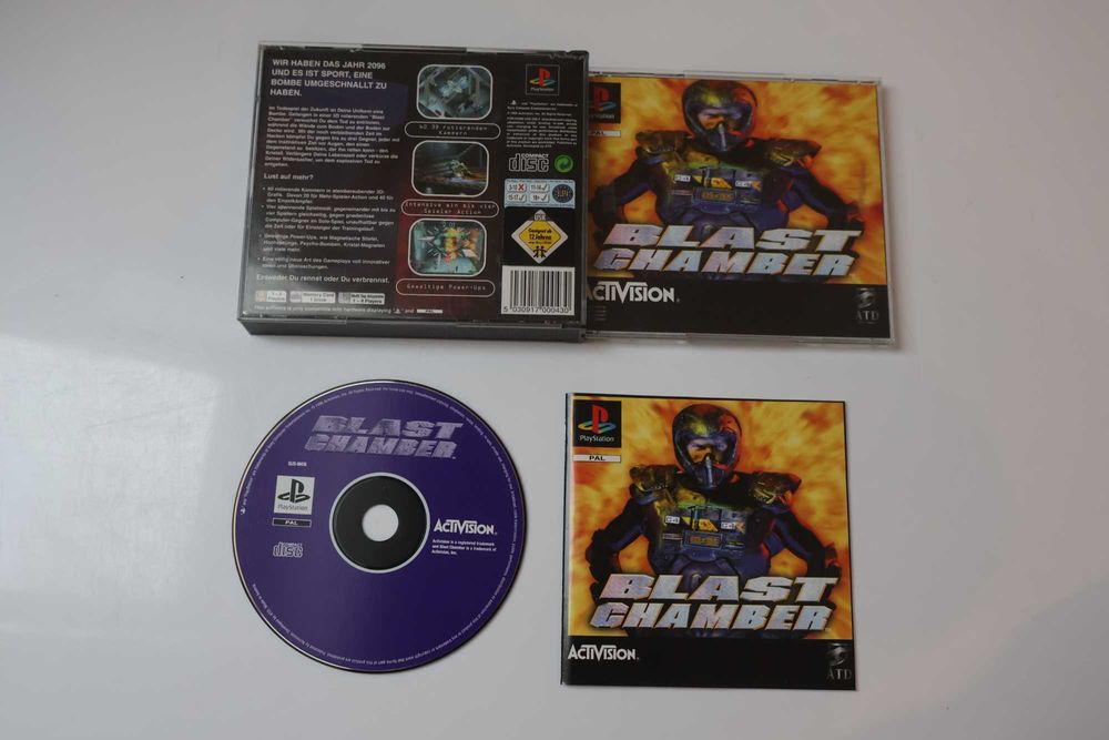 Gra Blast Chamber na konsolę Sony Playstation 1 (PS1/PSX) wersja PAL, Angielski, Stan jak Nowy