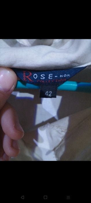 Koszula damska biała XL krótki rękaw