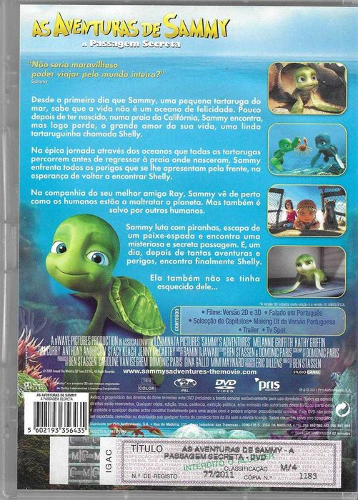 As Aventuras de SAMMY: a Passagem Secreta (edição 2D e 3D) (2010)