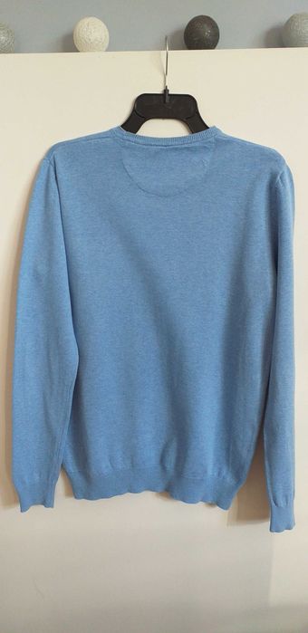 Sweterek męski błękitny