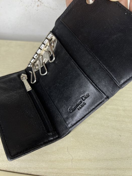 Кожаный кошелёк Christian Dior оригинал винтаж