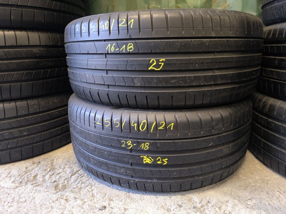 Opony Pirelli p zero 255/40/21 para