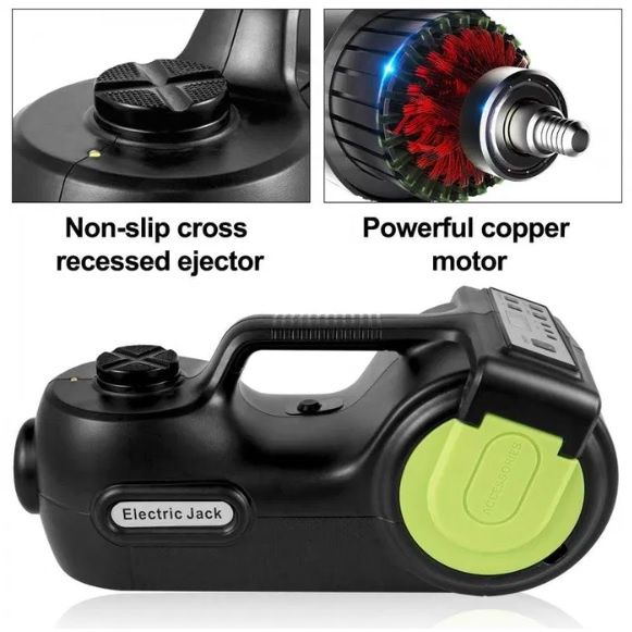 Гідравлічний автомобільний домкрат 5т 3 в 1