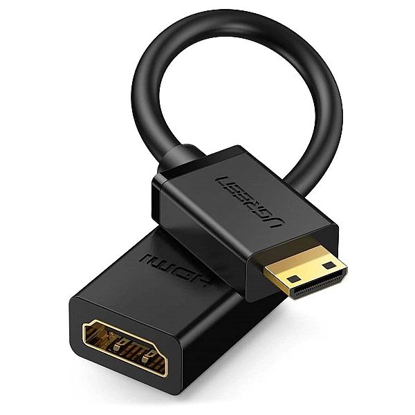 Ugreen kabel adapter przejściówka HDMI (żeński) - mini HDMI (męski) 4K