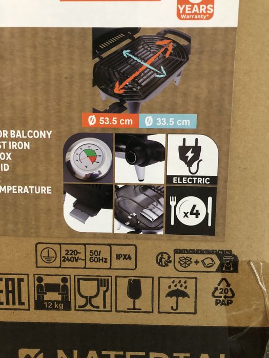 Grelhador eléctrico