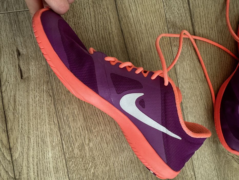 Buty Nike sportowe różowo fioletowe