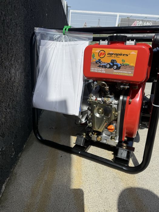 Motor de rega 2 polegadas a diesel com motor dw arranque