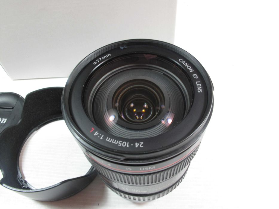 Canon 24-105 L IS tudo excelente condição como se pode ver nas fotos