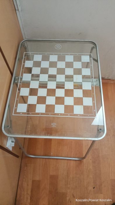 Składany stolik szachowy