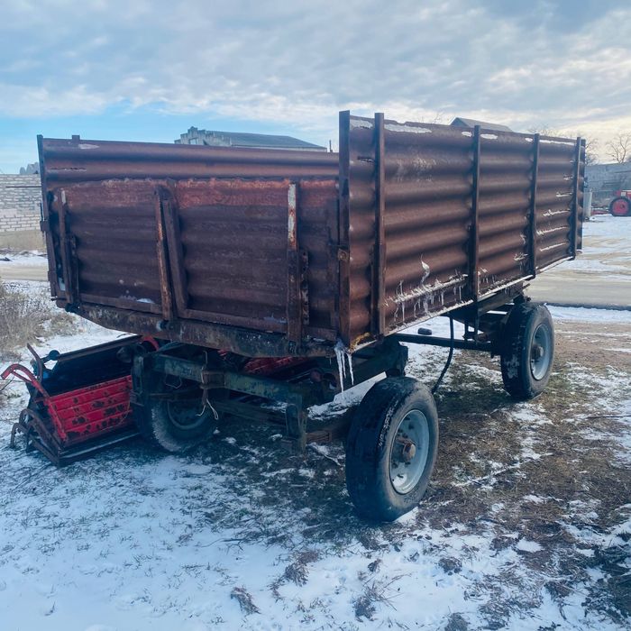 Прицеп 2ПТС4. Причіп тракторний