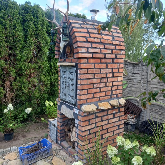 Wedzarka gril palenisko drewno owocowe