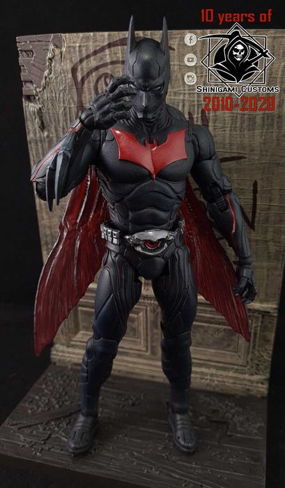 Batman Beyond figurka Shinigami Customs unikat dc marvel custom spiderman xmen legends select mcfarlane toys